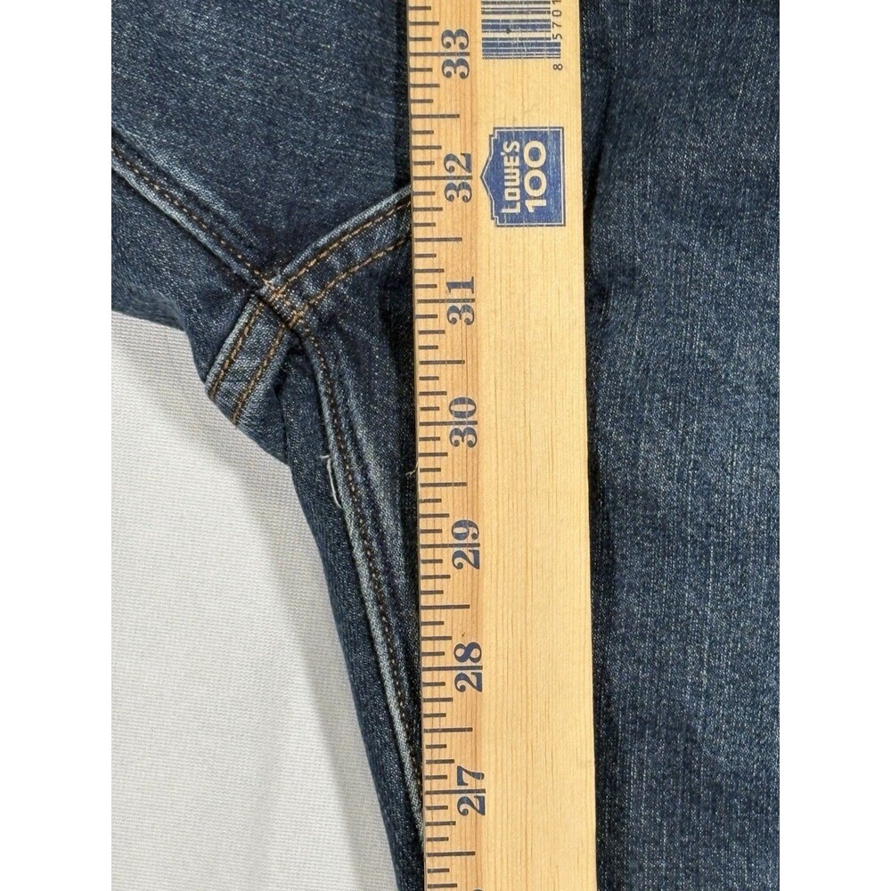 Volcom Solver Men’s Jeans 38”x30” Modern Straight Denim Blue - Picture 5 of 6